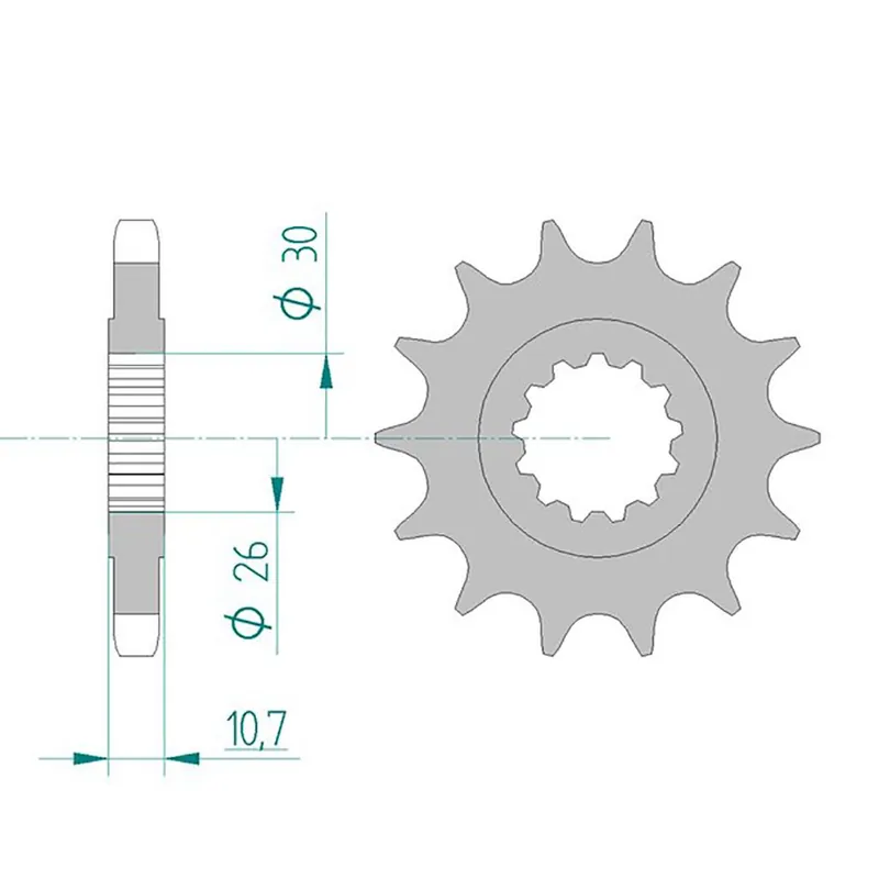 Preisreduziert Esjot Ritzel 21801-15 #530 Sport 15 Zähne 50-35016-15S