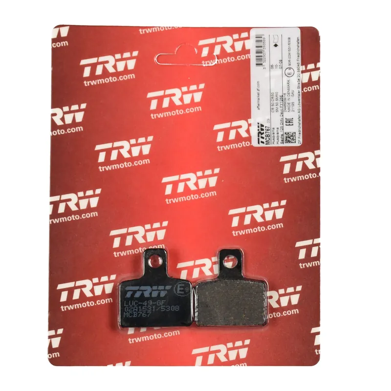 Saisonangebot TRW Bremsbelag organisch MCB767