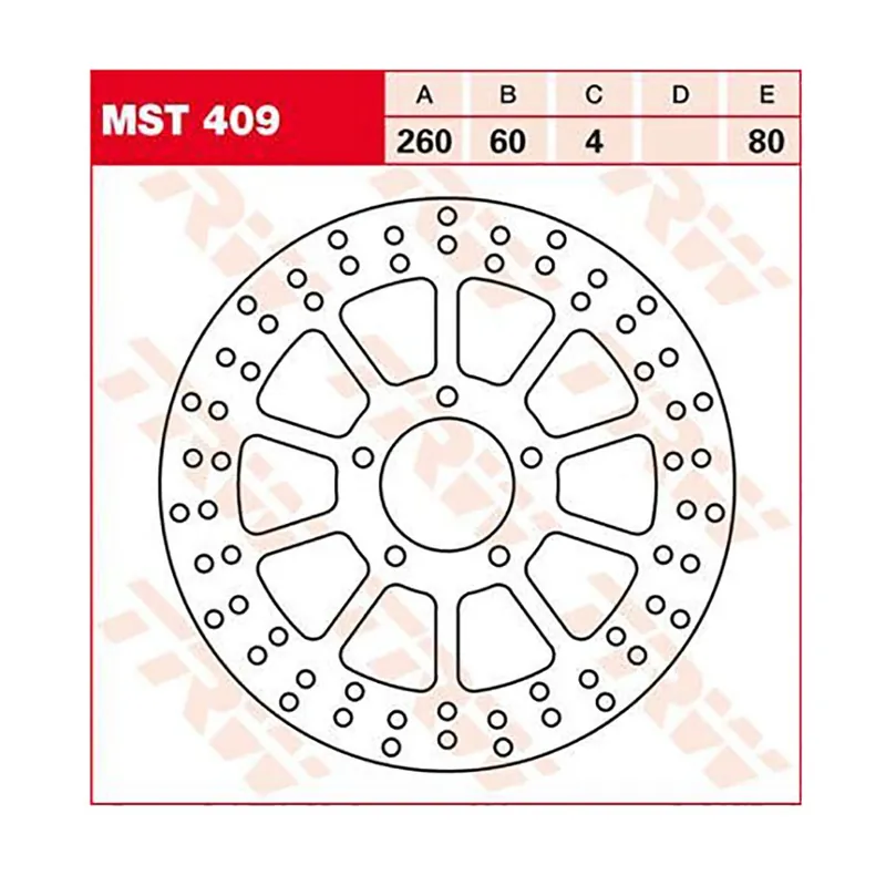 TRW Bremsscheibe MST409 Saisonangebot