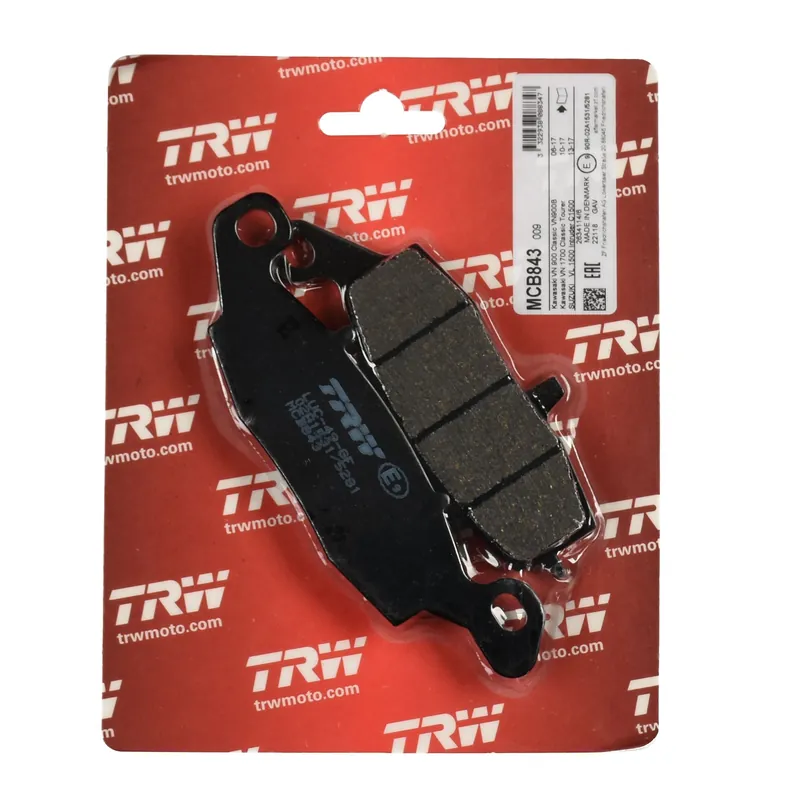 Jetzt Bestellen TRW Bremsbelag organisch MCB843