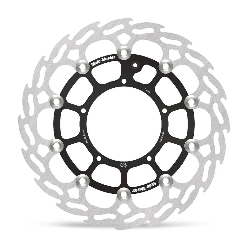 Geprüft Moto-Master Bremsscheibe Flame vorn schwimmend mit ABE Dakar 298 mm Ø 112101