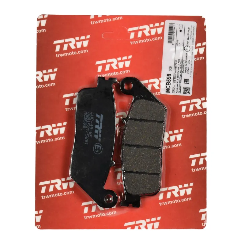 TRW Bremsbelag organisch MCB598 Versand Am Gleichen Tag