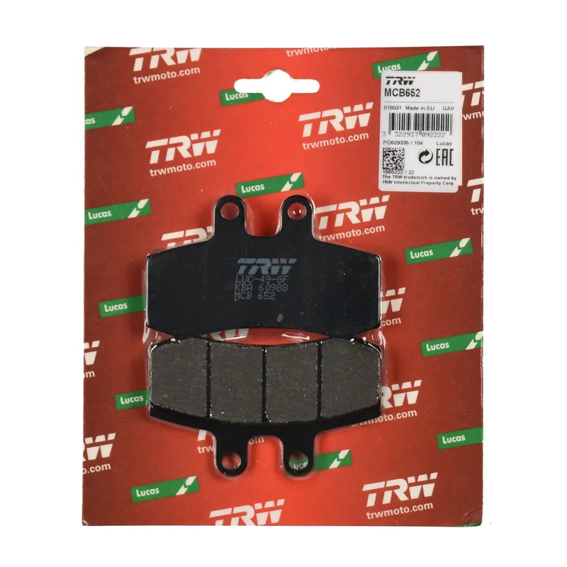 TRW Bremsbelag organisch MCB652 Direkt Vom Hersteller