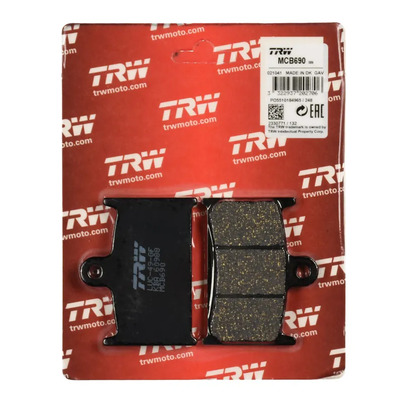 Kostenloser Versand TRW Bremsbelag organisch MCB690