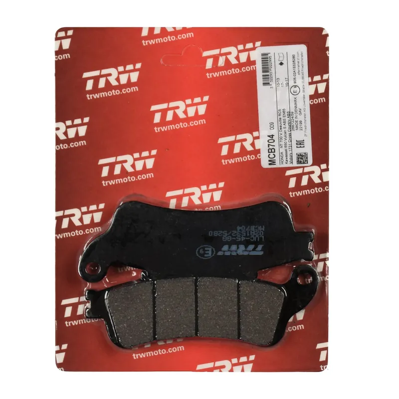 Rabatt TRW Bremsbelag organisch MCB704