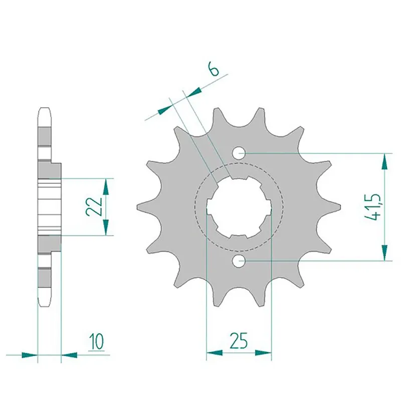 Preisreduziert Esjot Ritzel 20508-16 #520 16 Zähne 50-32030-16
