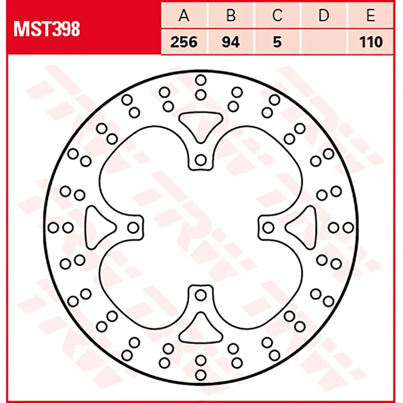 TRW Bremsscheibe MST398 Günstig
