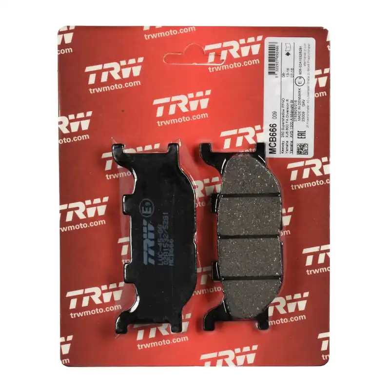 TRW Bremsbelag organisch MCB666 Jetzt Kaufen