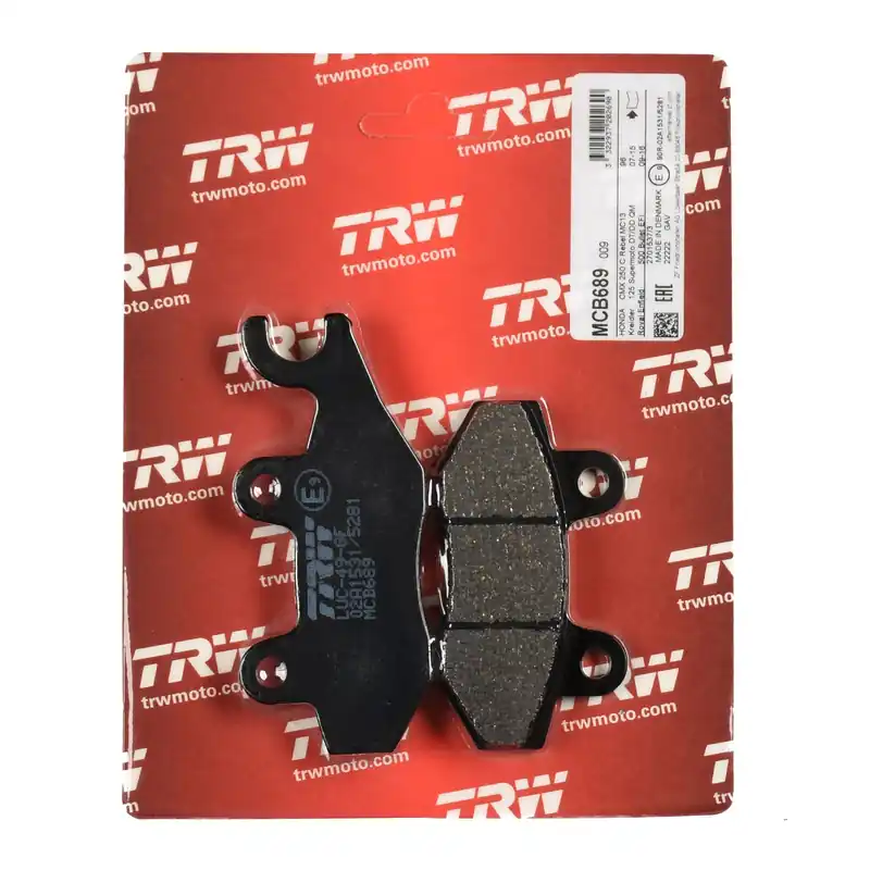 Markenware TRW Bremsbelag organisch MCB689