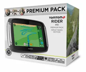 Saisonangebot Navigation Tom Tom Rider 410 Great Rides Edition