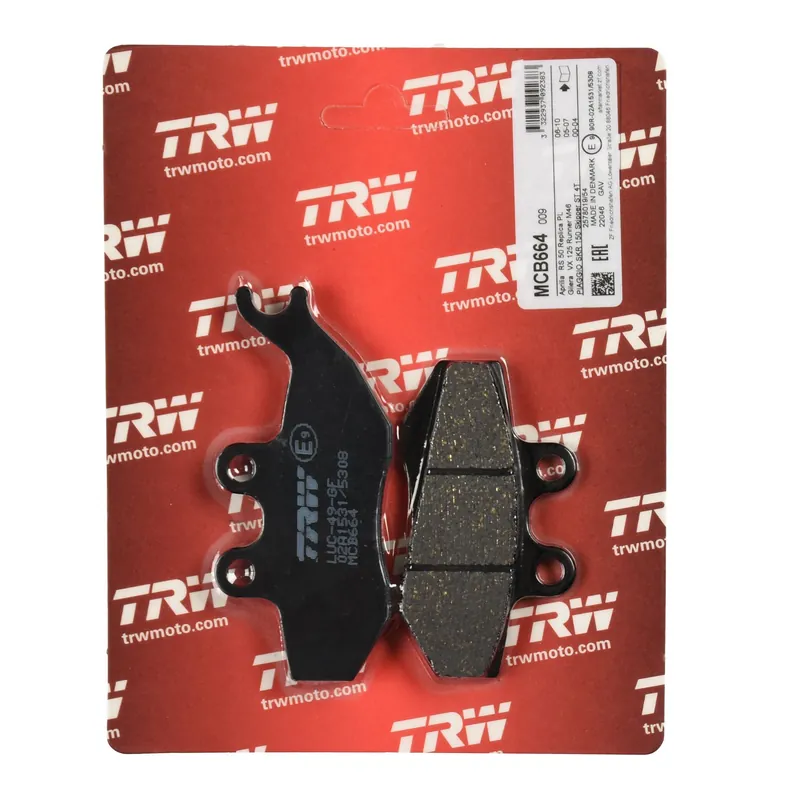 TRW Bremsbelag organisch MCB664 Expressversand