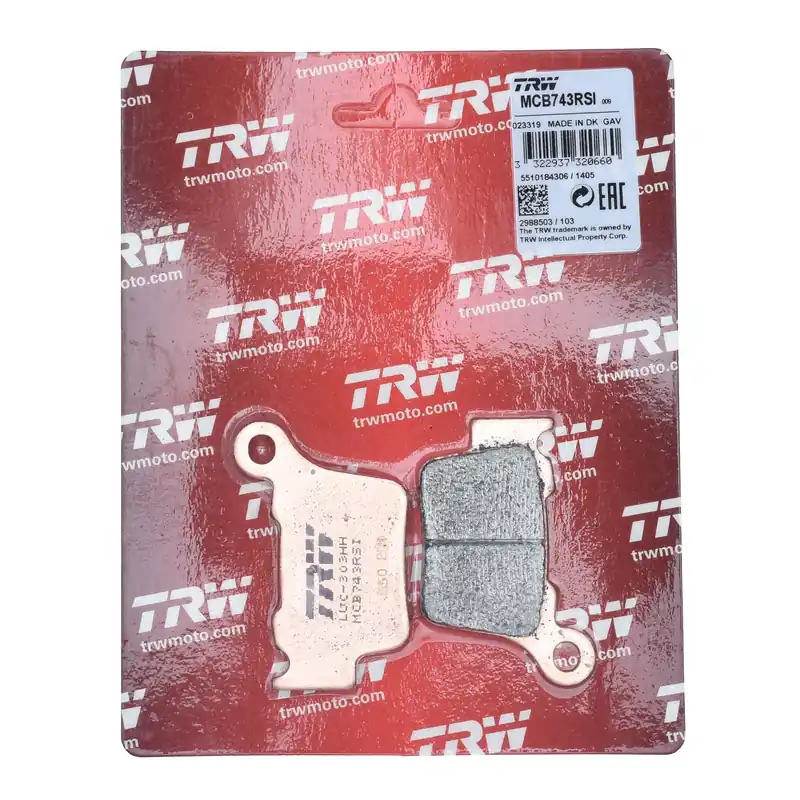 TRW Bremsbelag Sinter Offroad Racing MCB743RSI Kostenfreie Lieferung