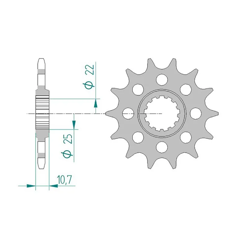 Jetzt Kaufen Esjot Ritzel 21511-17 #520 Sport 17 Zähne 50-32071-17S