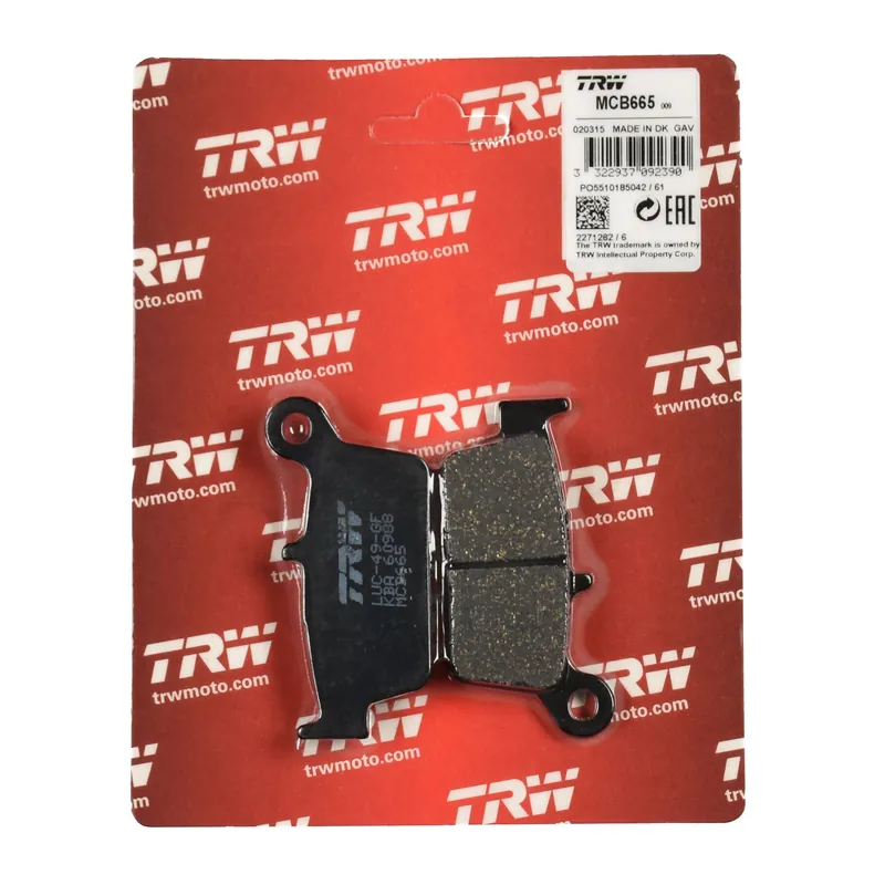 Sonderangebot TRW Bremsbelag organisch MCB665