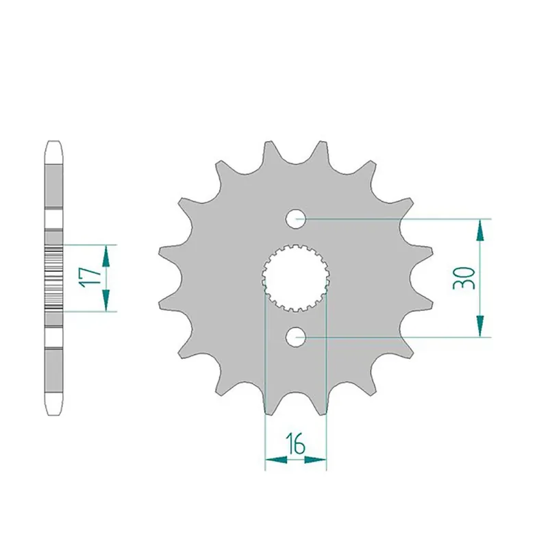 Aktuell Esjot Ritzel 20105-15 #420 Sport 15 Zähne 50-13014-15S