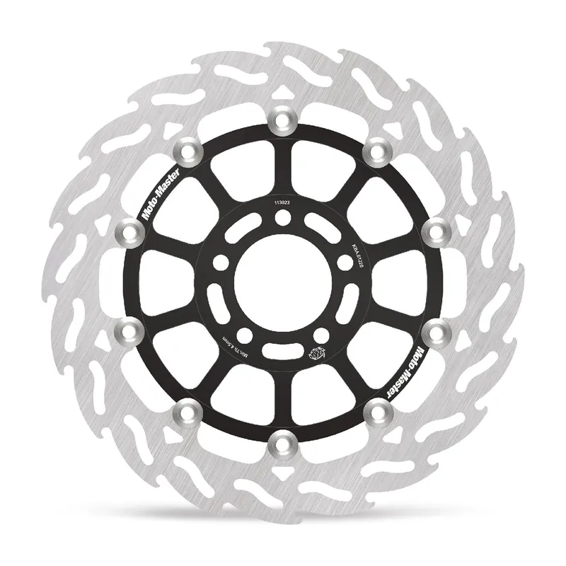 Super-Preis Moto-Master Bremsscheibe Flame vorn rechts schwimmend mit ABE 113023