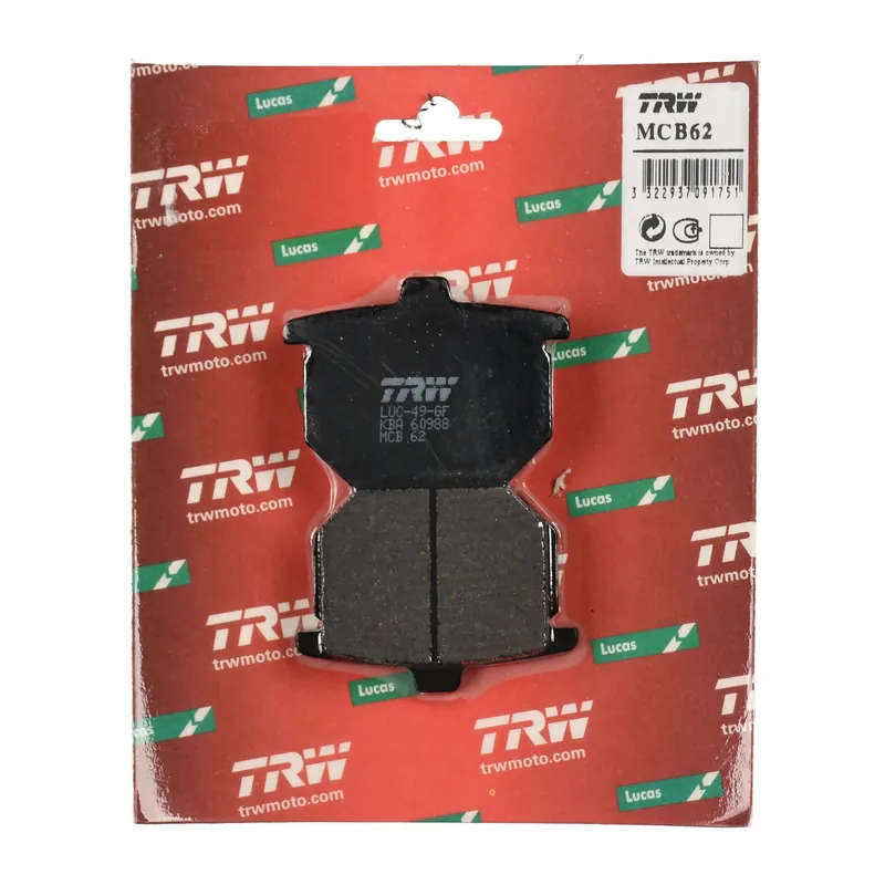 TRW Bremsbelag organisch MCB62 Wochenendangebot