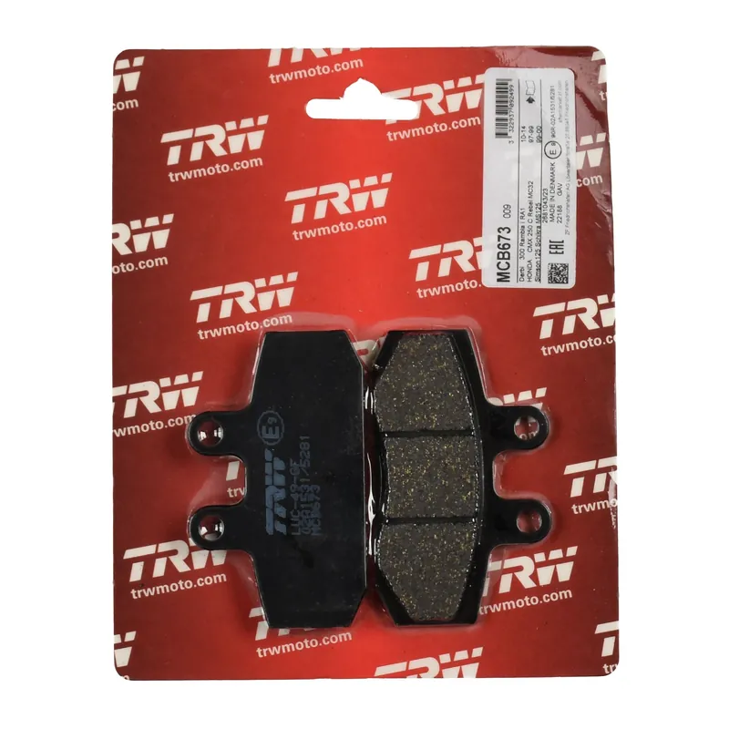 TRW Bremsbelag organisch MCB673 Knallerangebot