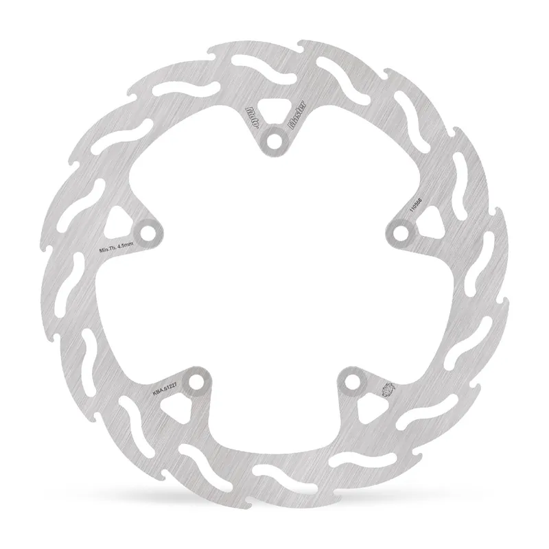 Moto-Master Bremsscheibe Flame vorn rechts starr mit ABE 110556 Sonderangebot