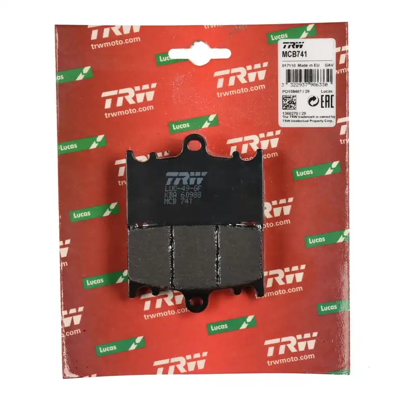 Direktkauf TRW Bremsbelag organisch MCB741