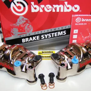 Brembo High Performance - Radial Bremszangen CNC GP4-RX - 130mm Kit li/re für Yamaha R1 2007 - 201 Preisreduziert