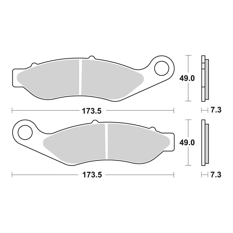 Sichere Zahlung TRW Bremsbelag Sinter Street MCB865SV