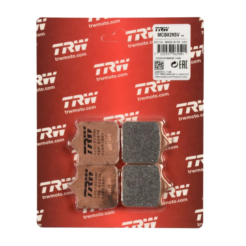 Ausverkauf TRW Bremsbelag Sinter Street MCB829SV