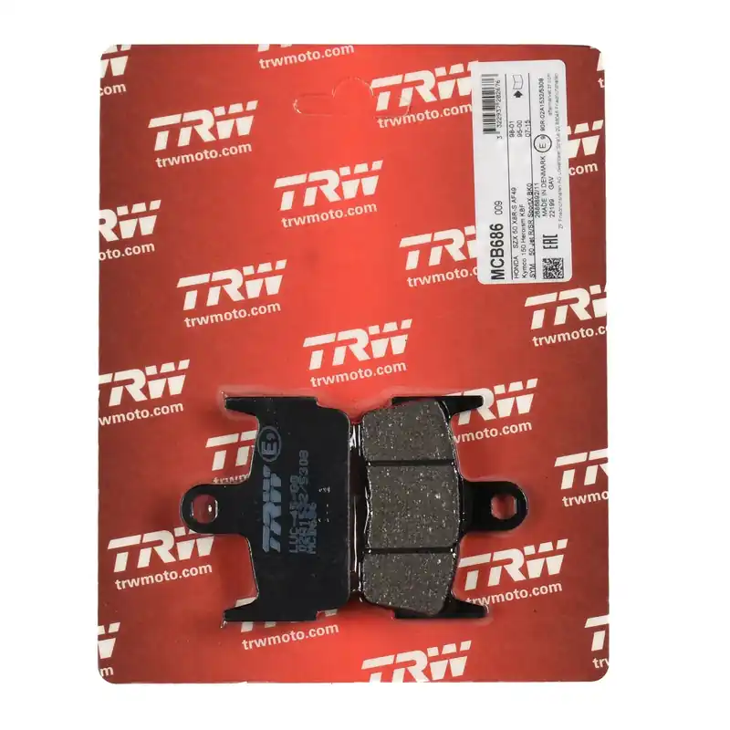 Nur Heute TRW Bremsbelag organisch MCB686