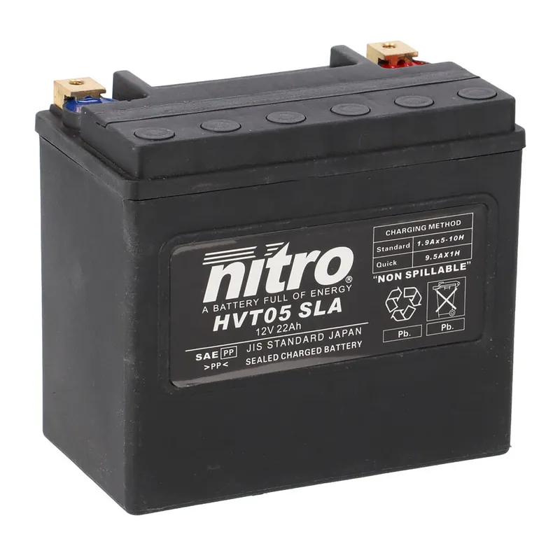 Sonderangebot Nitro Batterie 12V 22AH HVT 05 Gel HVT 05 SLA