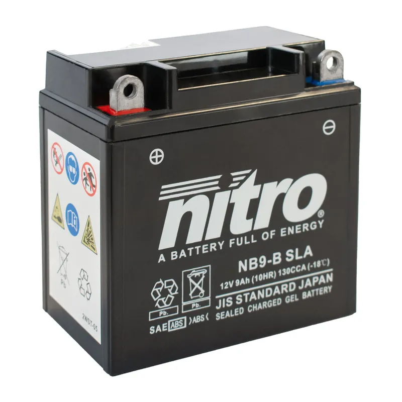 Jetzt Bestellen Nitro Batterie 12V 9AH YB9-B Gel NB9-B SLA