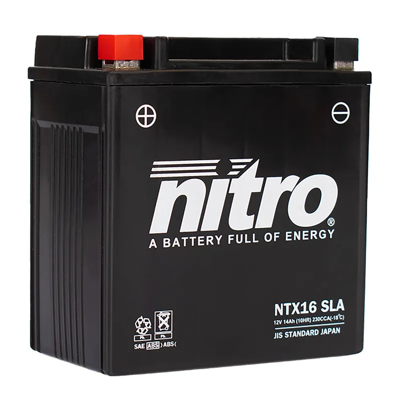 Jetzt Bestellen Nitro Batterie 12V 14AH YTX16-BS Gel NTX16 SLA