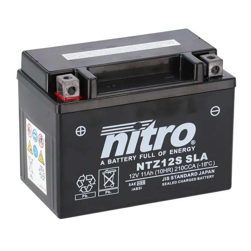 Neu Nitro Batterie 12V 11AH YTZ12S Gel NTZ12S SLA