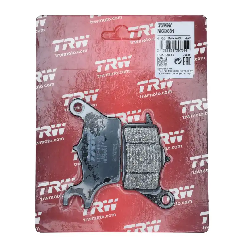 TRW Bremsbelag organisch MCB881 Top-Seller