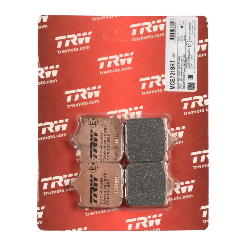 Angebot TRW Bremsbelag Sinter Road MCB721SRT