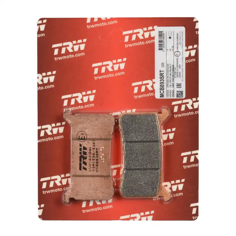 Sonderangebot TRW Bremsbelag Sinter Road MCB893SRT