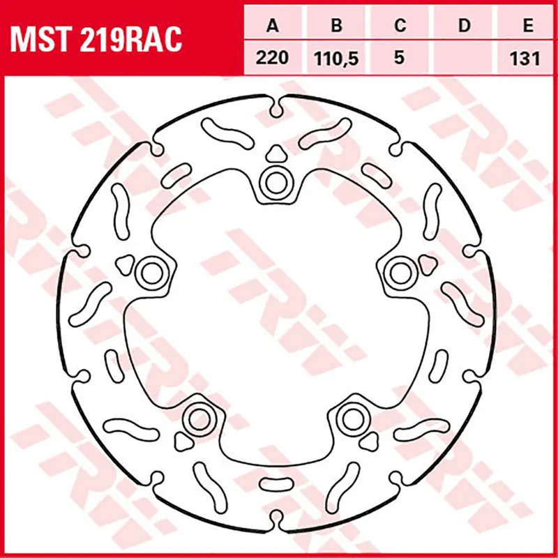 Super-Preis TRW Bremsscheibe MST219RAC