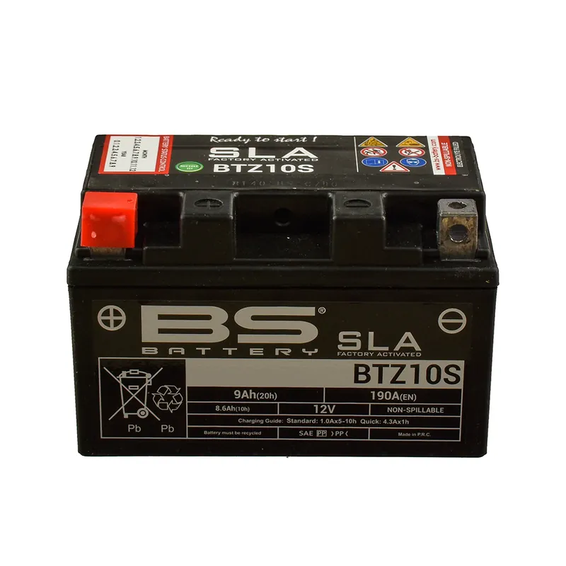 Preisreduziert BS Batterie 12V 8,6AH YTZ10S Gel -Battery 808971