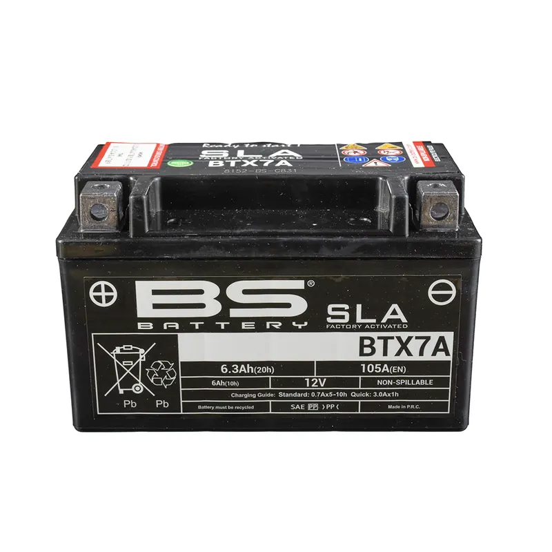 BS Batterie 12V 6AH YTX7A- Gel -Battery 50615 808864 Billig
