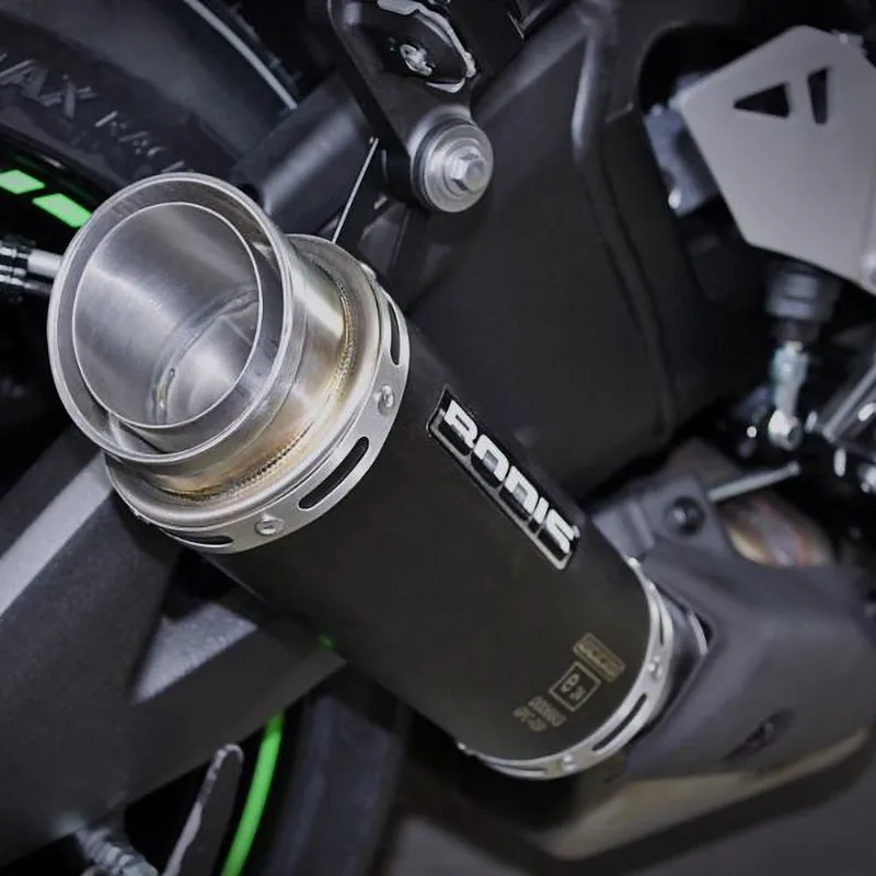 Online Kaufen Bodis Auspuff GPC-RS II Slip-On Edelstahl schwarz KZX10R-091