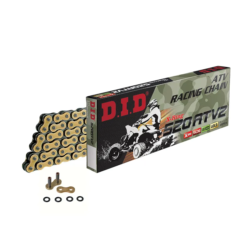 Preiswert DID Kette 520 ATV2 GB 76 mit Niet-Schloss D520ATV2-76L