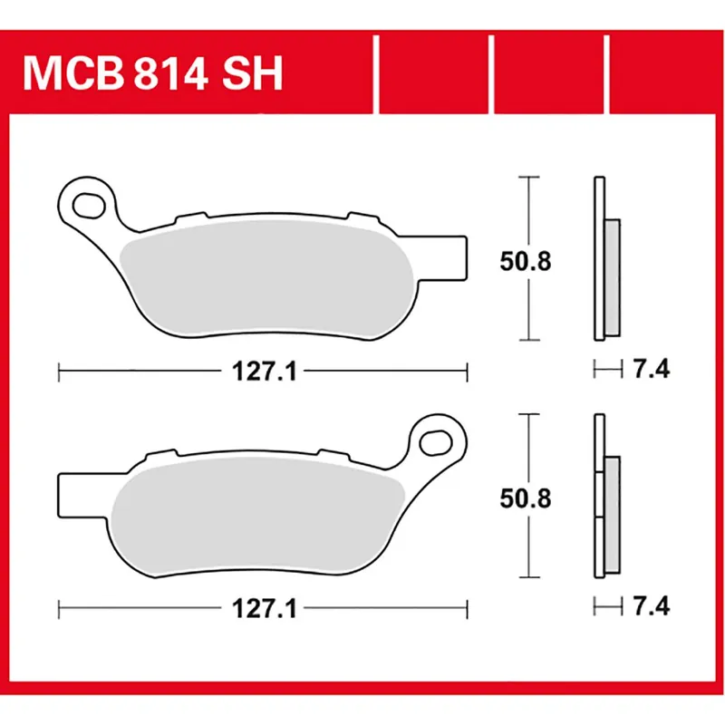 TRW Bremsbelag Performance Comfort MCB814PC Preisreduziert