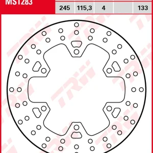 TRW Bremsscheibe MST283 Heißes Angebot