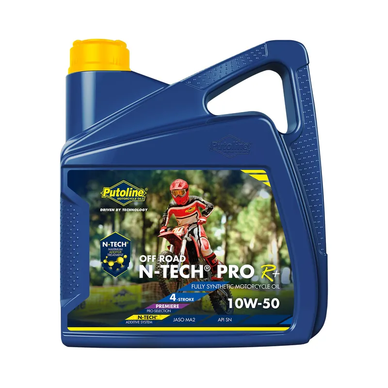Ausverkauf Putoline Öl 4Takt 10W50 4 Liter Motoröl N-Tech Pro R+ Off Road vollsynthetisch 74359