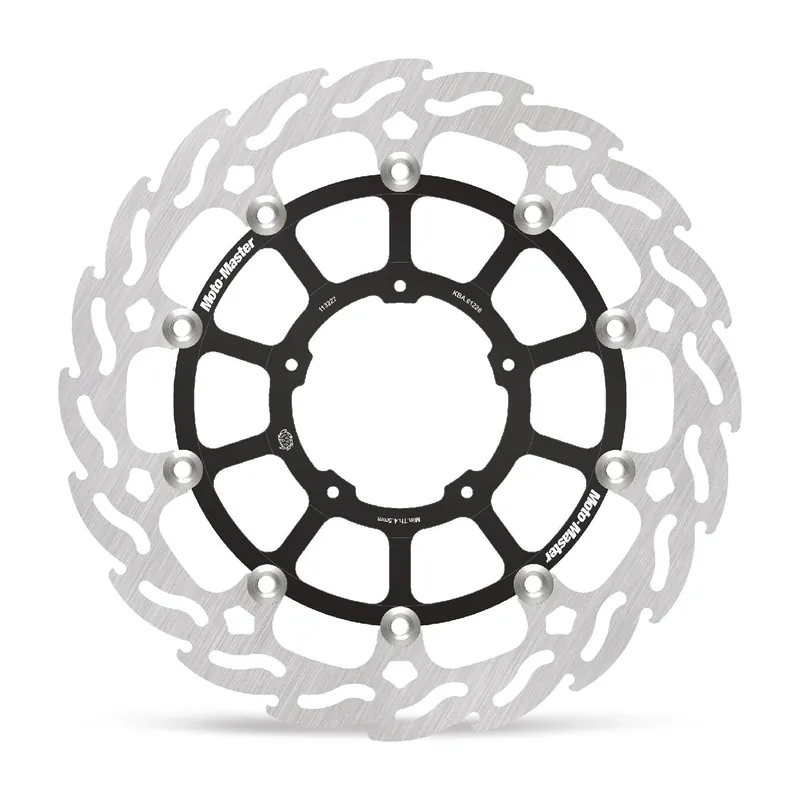 Heißes Angebot Moto-Master Bremsscheibe Flame vorn links schwimmend mit ABE 113227