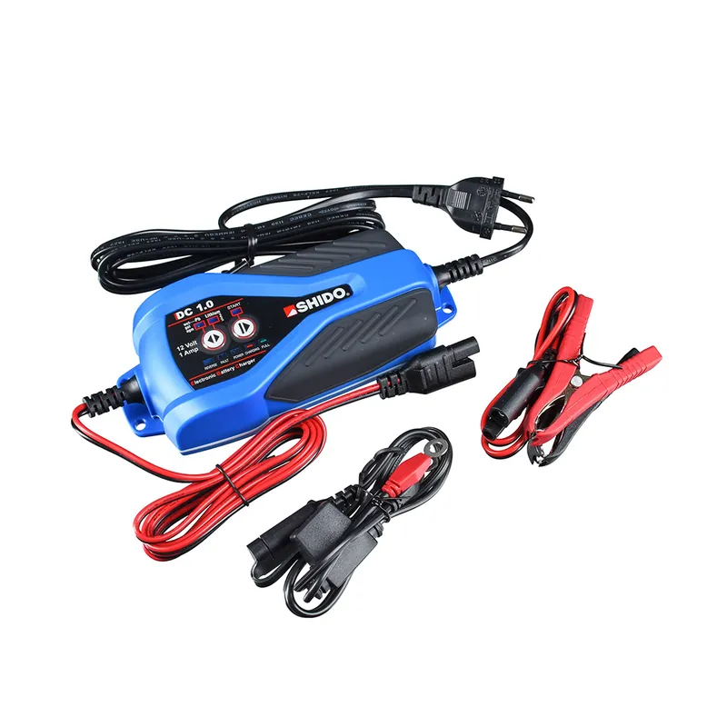 Schneller Versand Shido Batterieladegerät DC1 1 Amp. Lithium und Bleisäure geeignet SHIDO DC1.0 EU