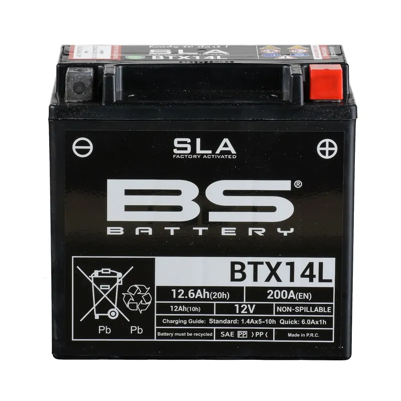 BS Batterie 12V 12AH YTX14L- Gel -Battery 808815 Angebot