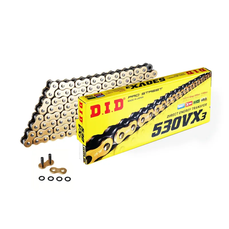 Markenware DID Kette 530 VX3 GB 102 mit Niet-Schloss D530VX3.G-102L