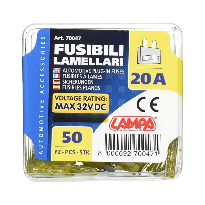 Nur Heute MotoLibre Sicherung 20AH 50er Box 240047