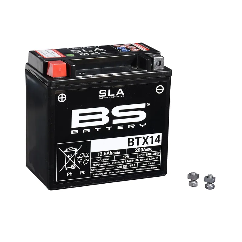 BS Batterie 12V 12AH YTX14- Gel -Battery 51214 808823 Solange Der Vorrat Reicht