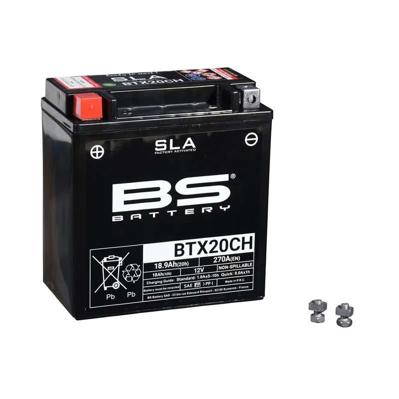 BS Batterie 12V 18AH YTX20CH- Gel -Battery 807878 Schneller Versand